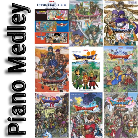 Dragon Quest Piano medley ドラクエピアノメドレー（タイトル別）